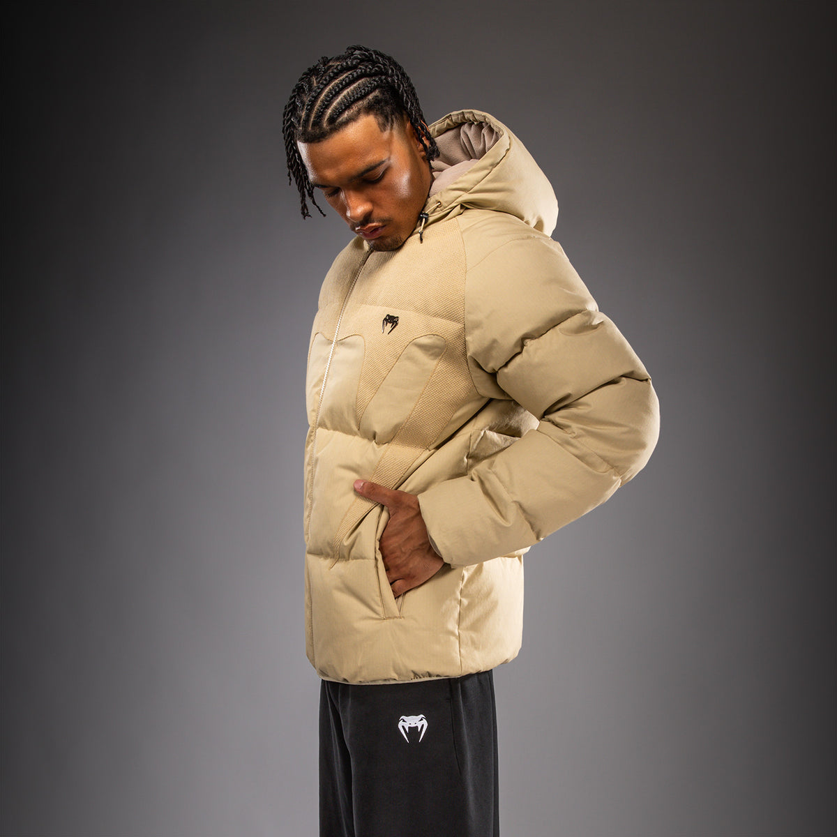 Doudoune Venum Attack Urban Gi - Beige - product-type_Doudounes