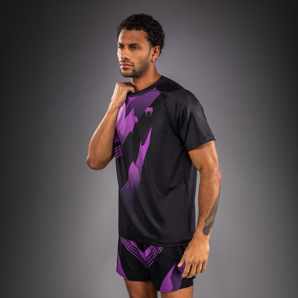 T-shirt Dry Tech Venum No-Gi 6.0 - Noir/Violet - product-type_T-Shirts Dry Tech
