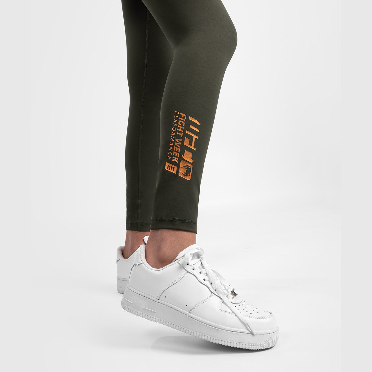 Legging de Performance pour Femmes UFC Adrenaline by Venum Fight Week - Kaki/Bronze - product-type_Leggings