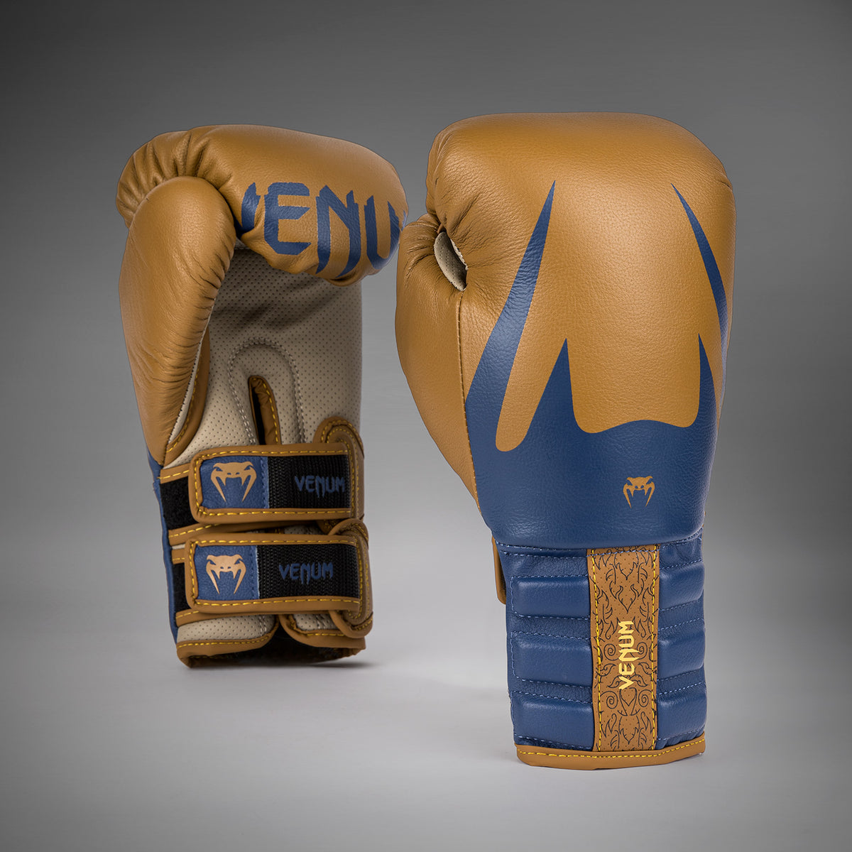 Gants de boxe Venum Reverso - Camel/Bleu Royal - product-type_Gants de boxe