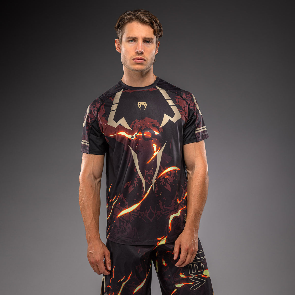 T-shirt Dry Tech Sukuna Jujutsu Kaisen x Venum – Noir/Beige - product-type_T-Shirts Dry Tech