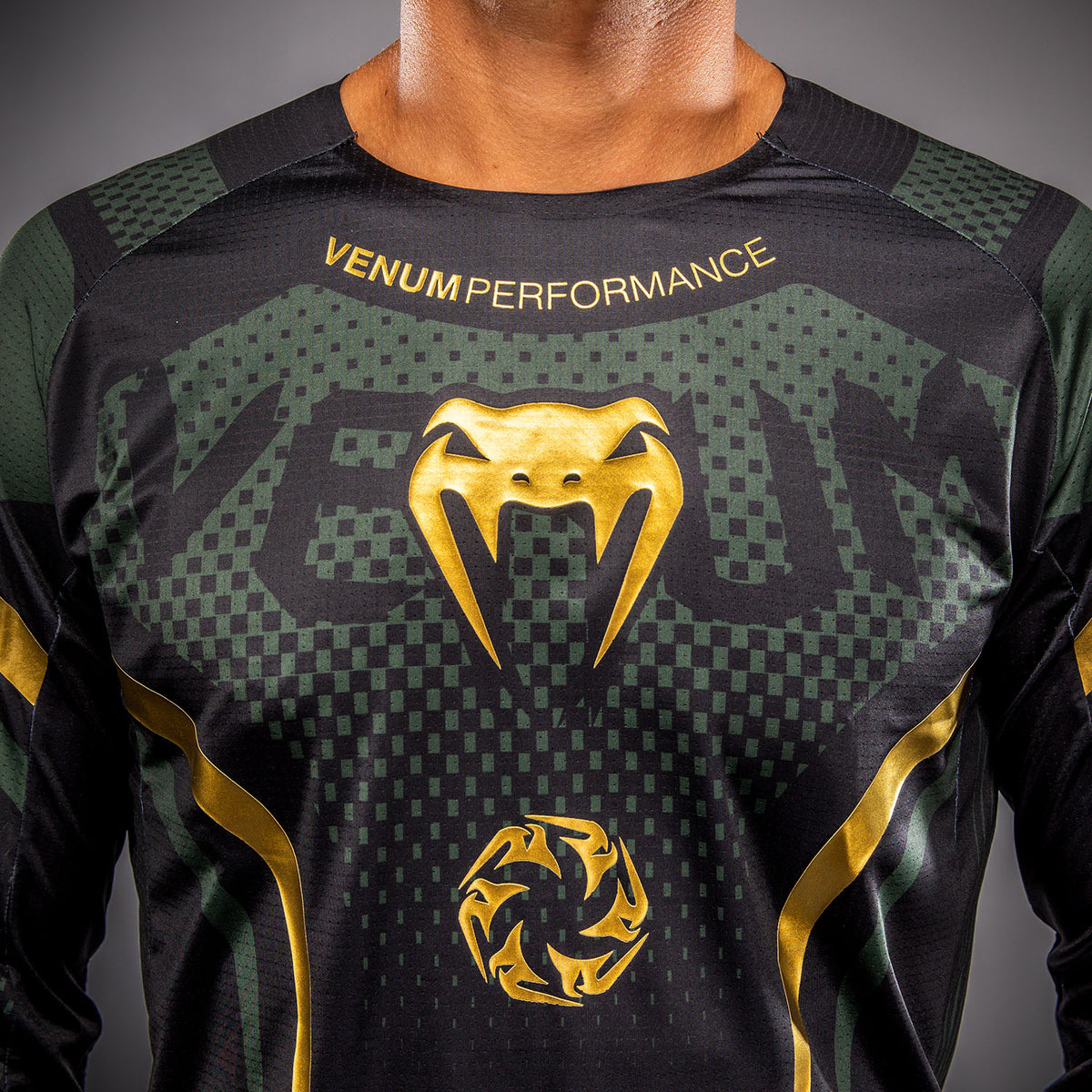 Maillot de Motocross Venum MX Challenger - Noir/Vert/Or - product-type_Maillot Motocross