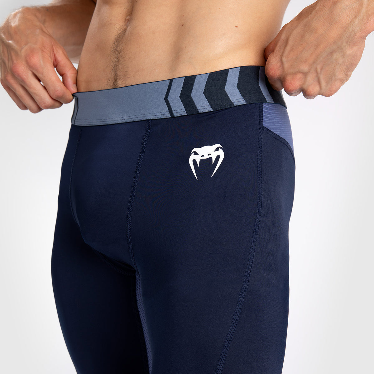 Short de compression pour Hommes Venum Tempest - Bleu Marine/Bleu - product-type_Shorts de compression