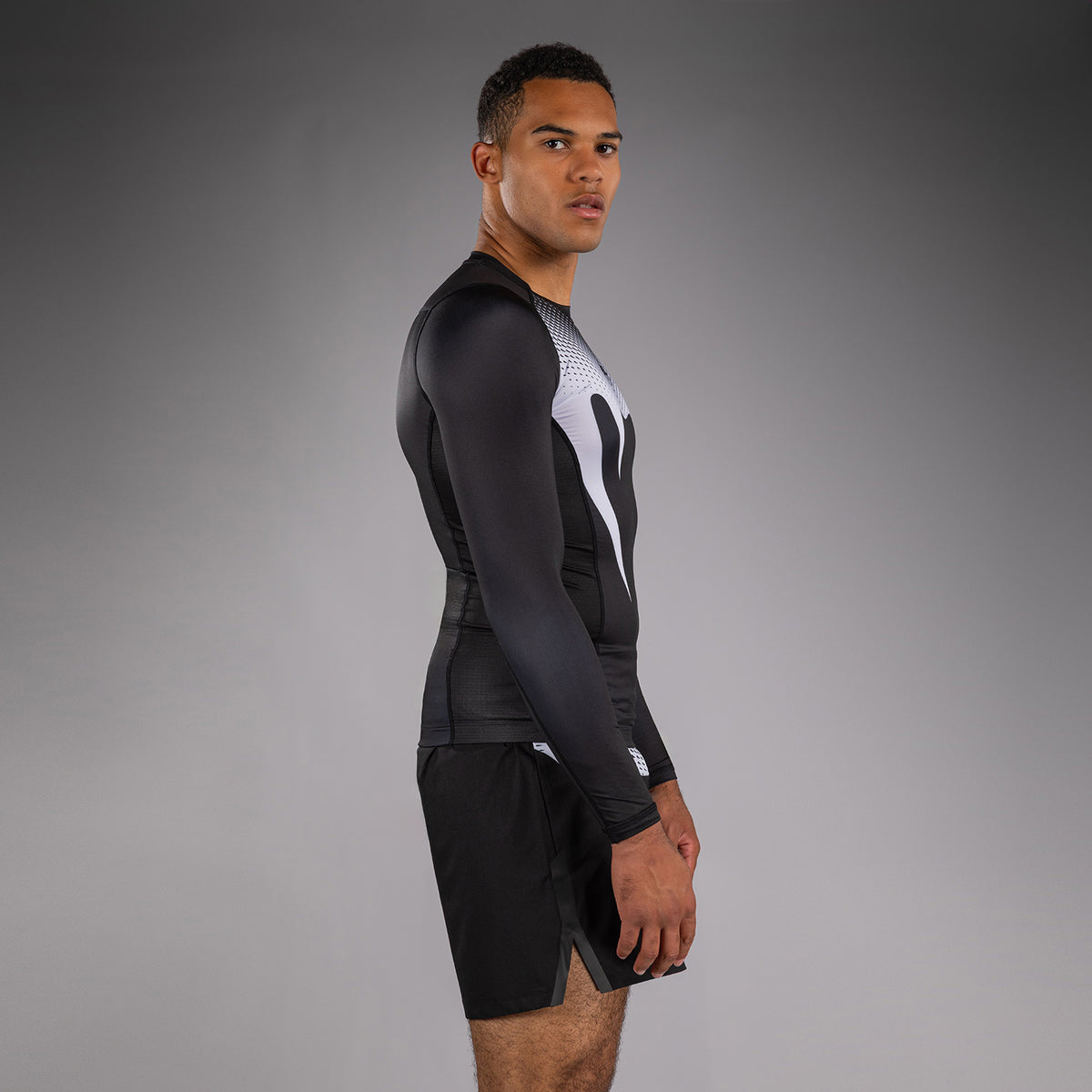 Rashguard Venum No Gi - Noir/Blanc - product-type_T-Shirts de Compression