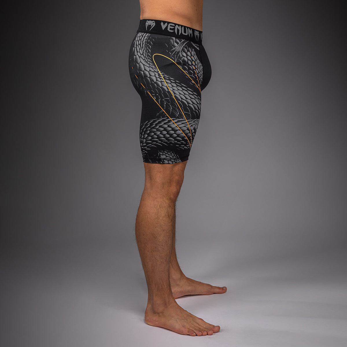 Short de Compression Venum Matupa - Noir/Gris/Or - product-type_Shorts de compression