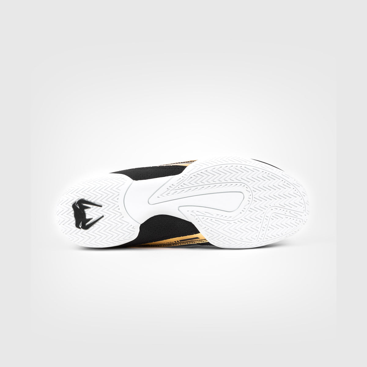Chaussures de boxe Venum Elite - Noir/Blanc/Or - product-type_Chaussures de boxe