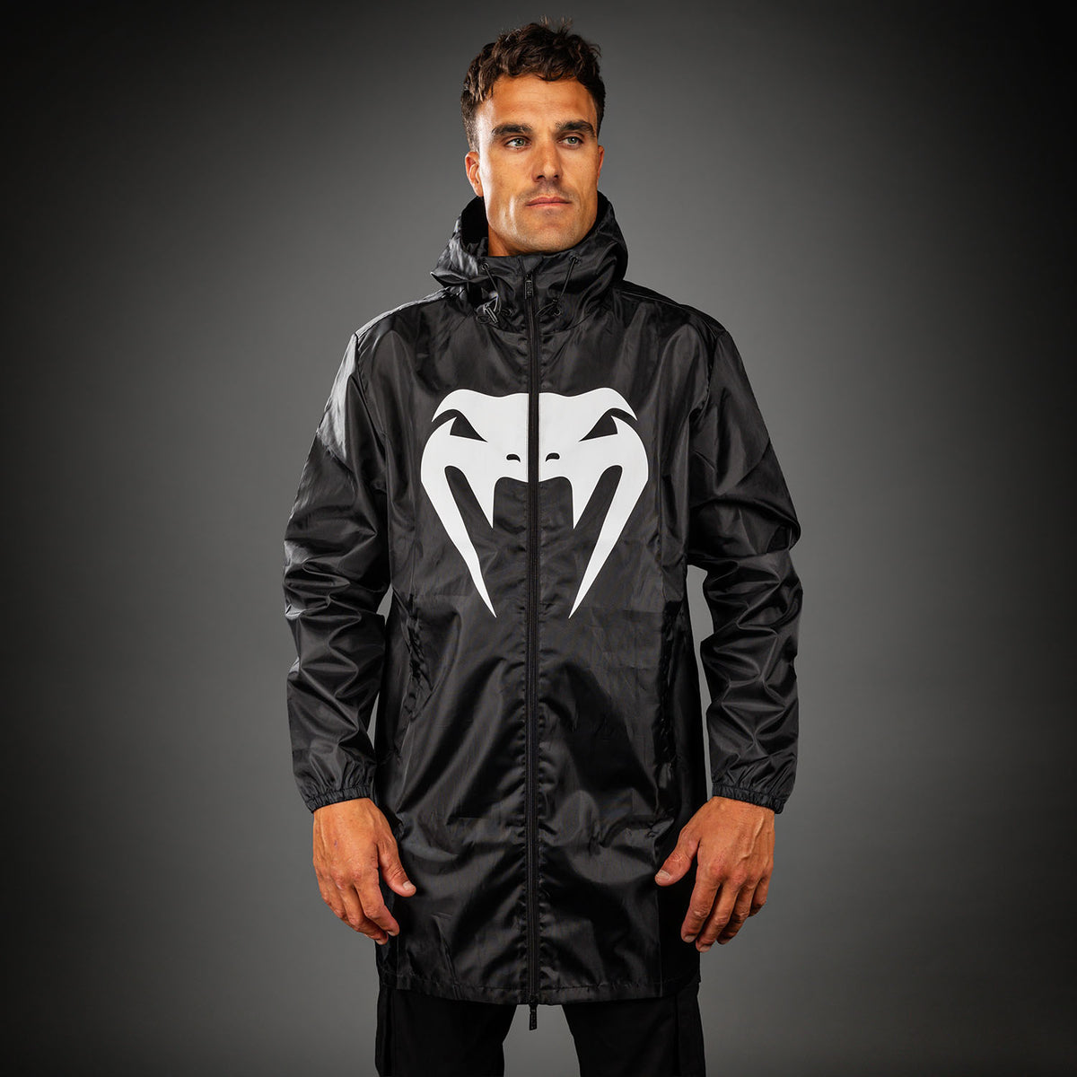 Veste de pluie longue Venum MX Basics - Noir/Blanc - product-type_Vestes