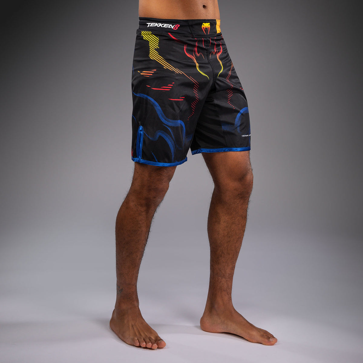 Short de Combat Yoshimitsu Venum x TEKKEN 8 - Noir/Orange - product-type_Shorts de MMA
