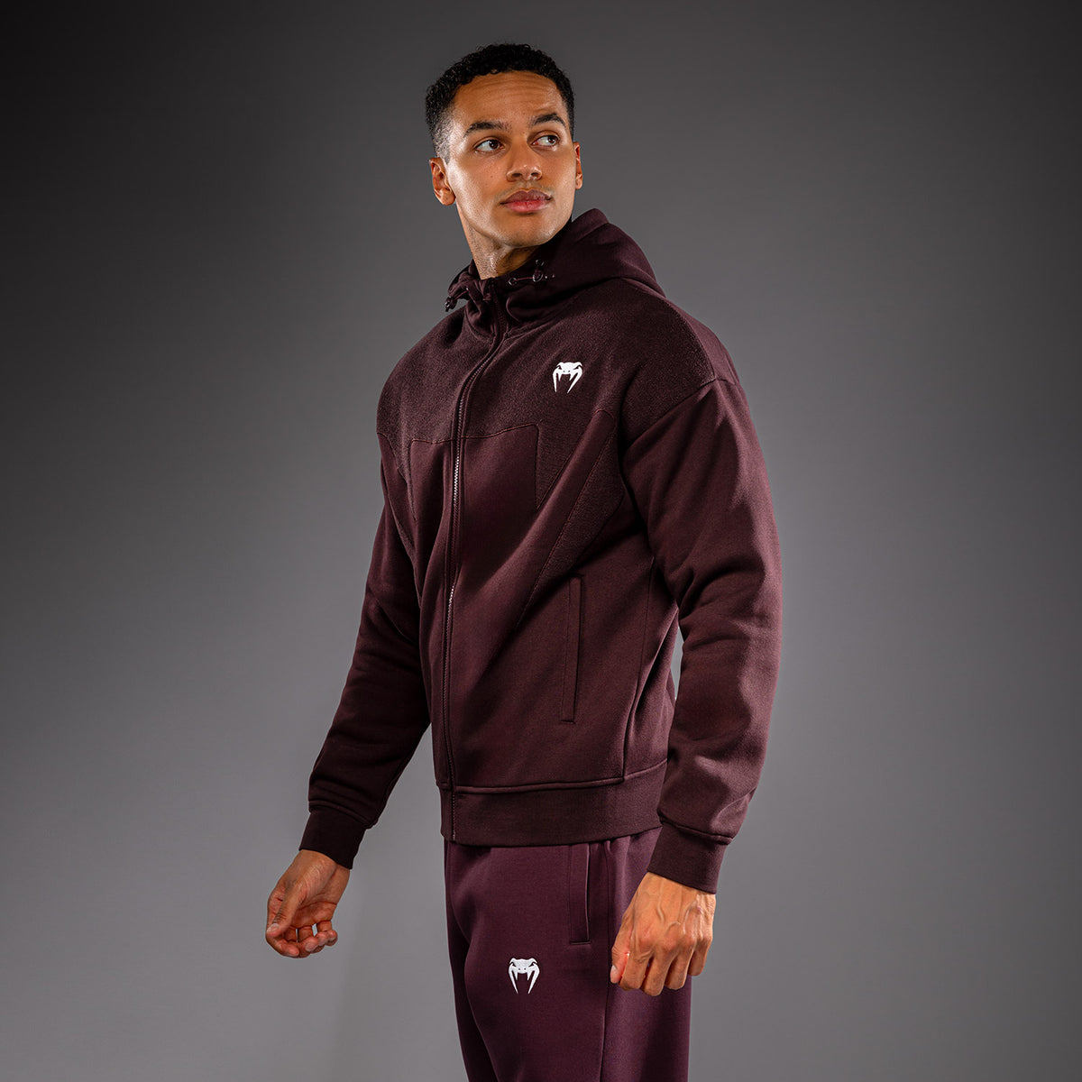 Veste de survêtement Venum Attack Fleece & Weave - Bordeaux - product-type_Sweatshirts