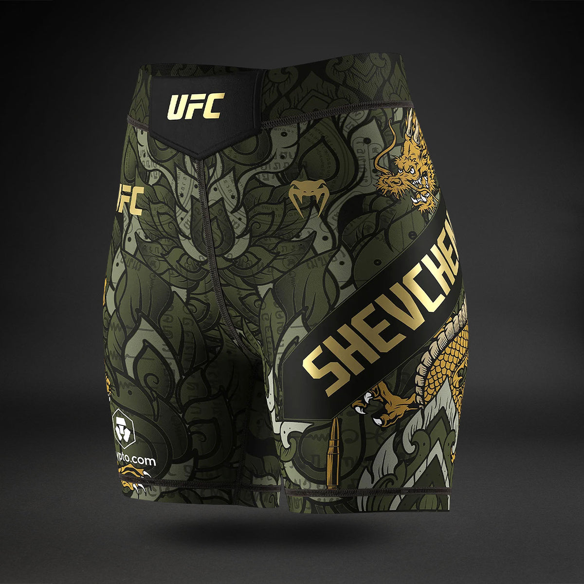 Short de compression pour Femmes UFC Unrivaled by Venum Valentina Shevchenko - Vert - product-type_Shorts de compression