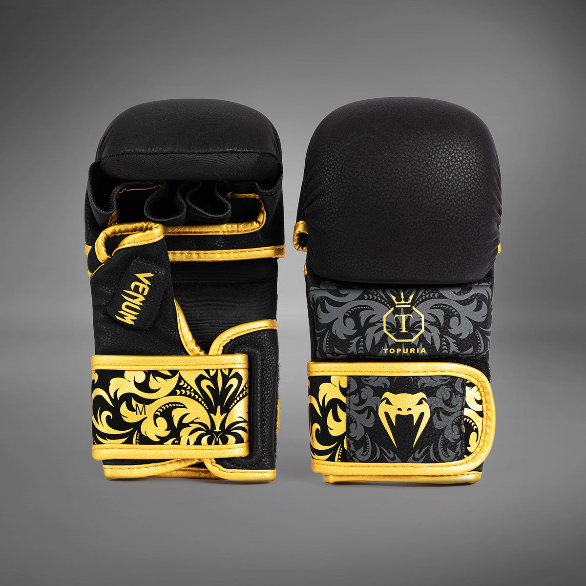 Gants de sparring MMA Venum x Topuria Unmatched Edition - Noir/Or - product-type_Gants de Sparring