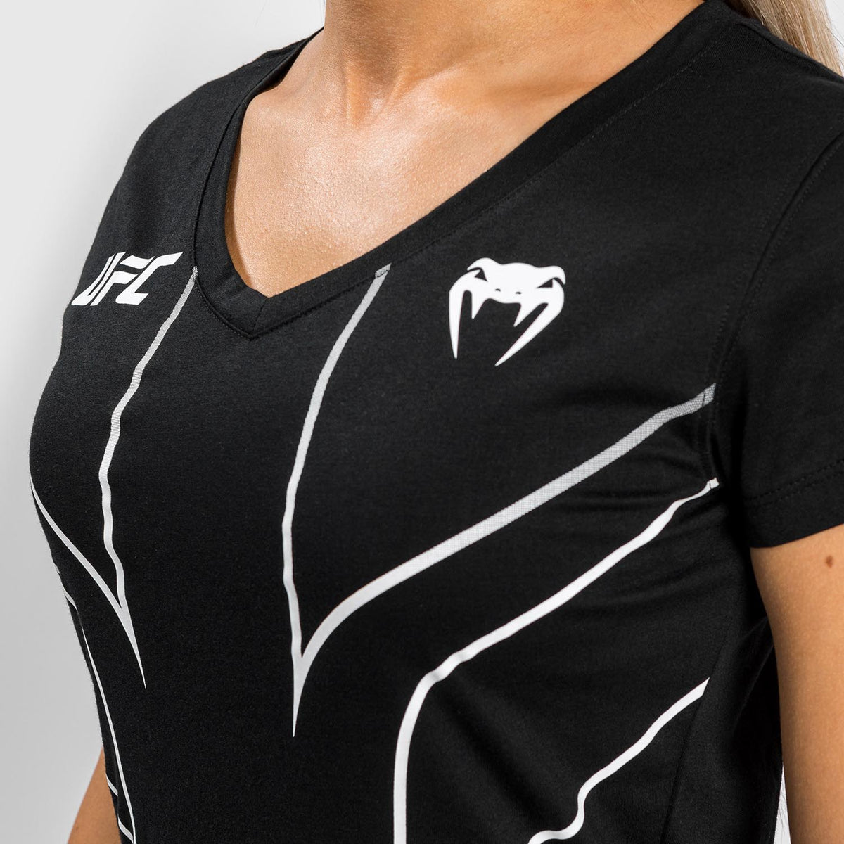 T-shirt Pour Femme Venum UFC Fight Night 2.0 Replica - Noir - product-type_T-Shirts