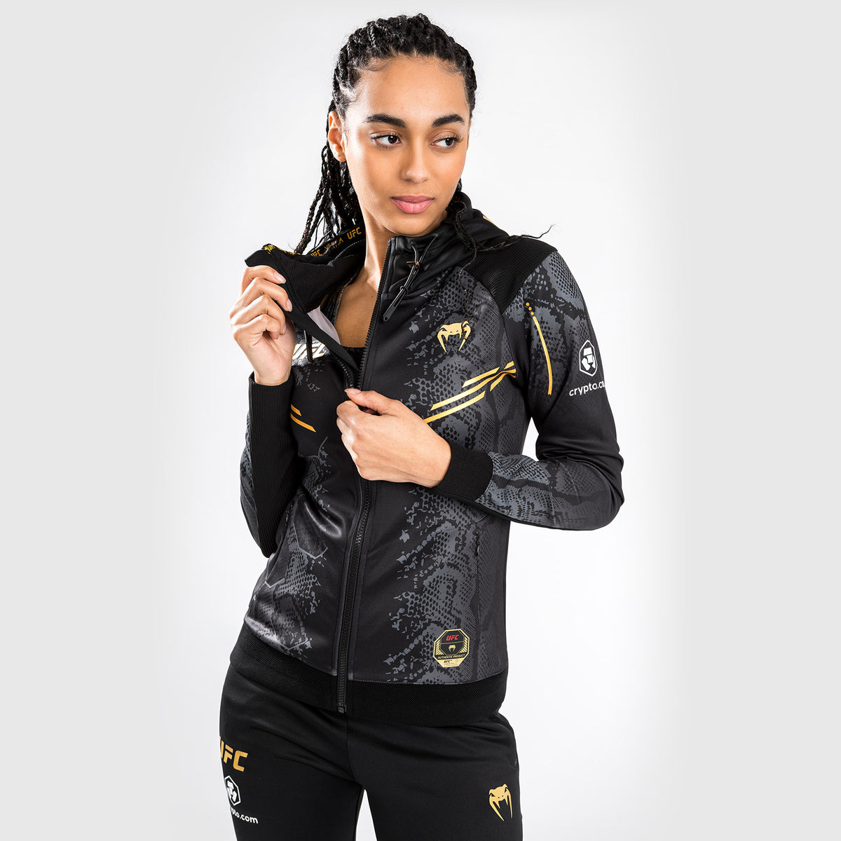 Veste à Capuche pour Femmes UFC Adrenaline by Venum Authentic Fight Night - Champion - product-type_Vestes