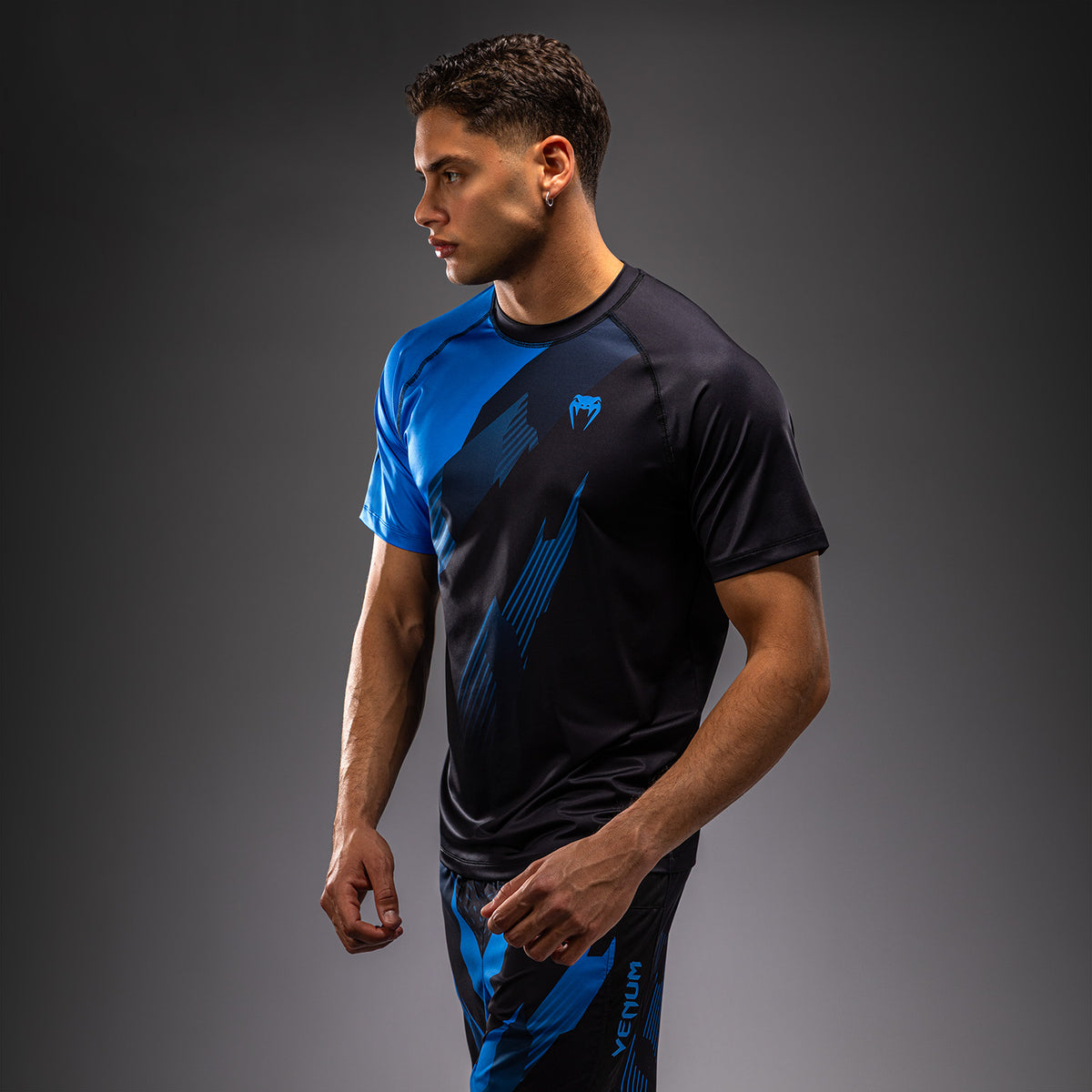 T-shirt Dry Tech Venum No-Gi 6.0 - Noir/Bleu - product-type_T-Shirts Dry Tech