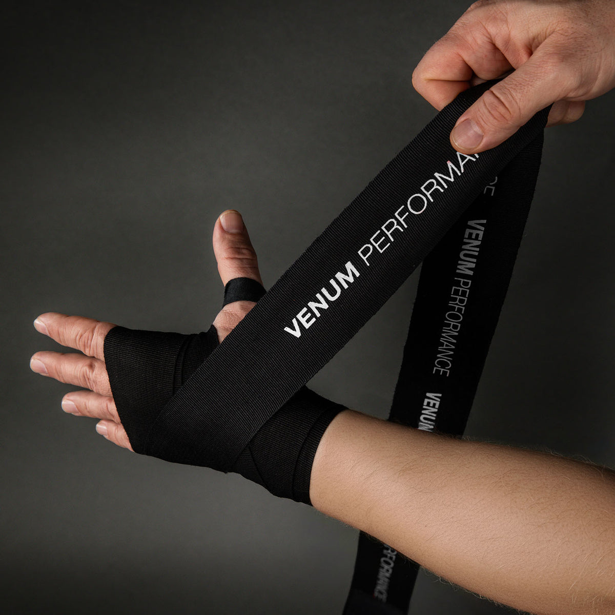 Bandes de boxe Venum Kontact Evo Amazonia Reborn - Noir/Gris - product-type_Bandages de boxe