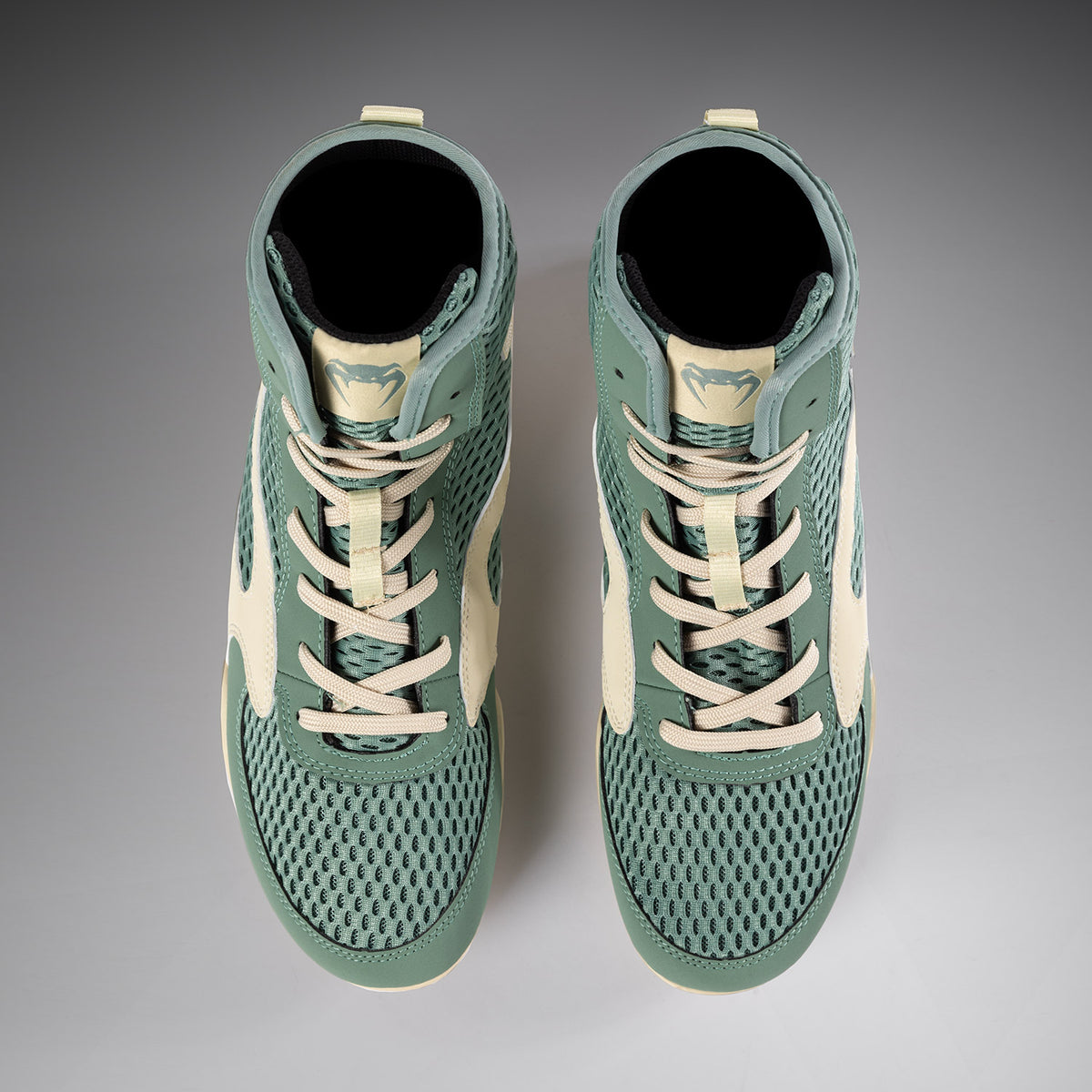 Chaussures de Boxe Venum Contender - Vert Aqua/Ivoire - product-type_Chaussures de boxe