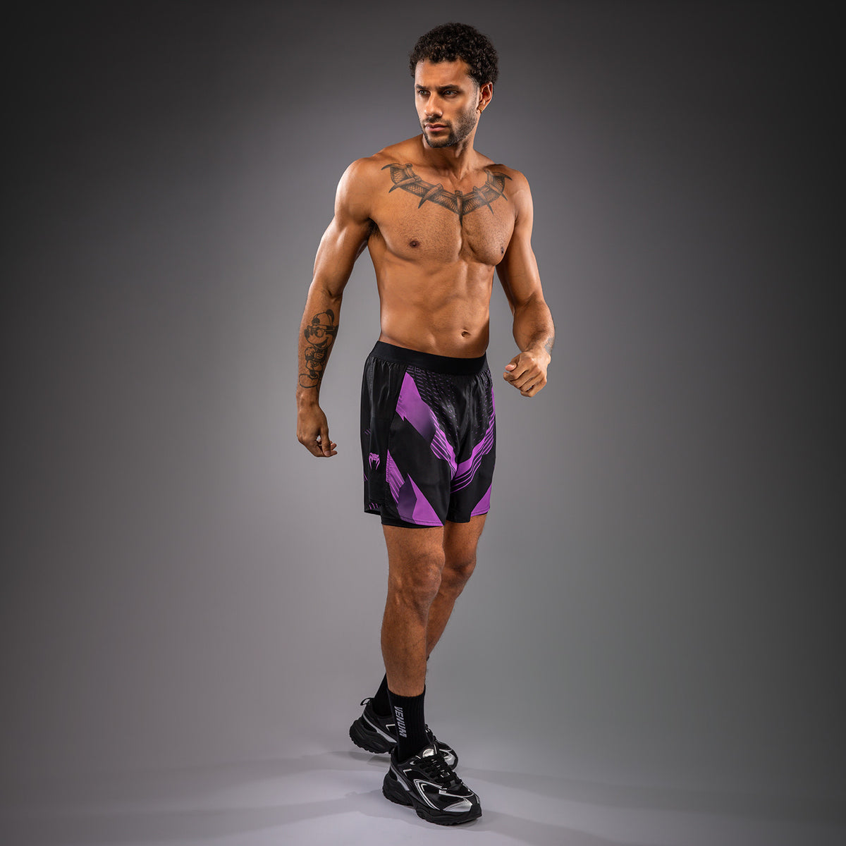 Short d’Entraînement Venum No-Gi 6.0 - Noir/Violet - product-type_Shorts de training