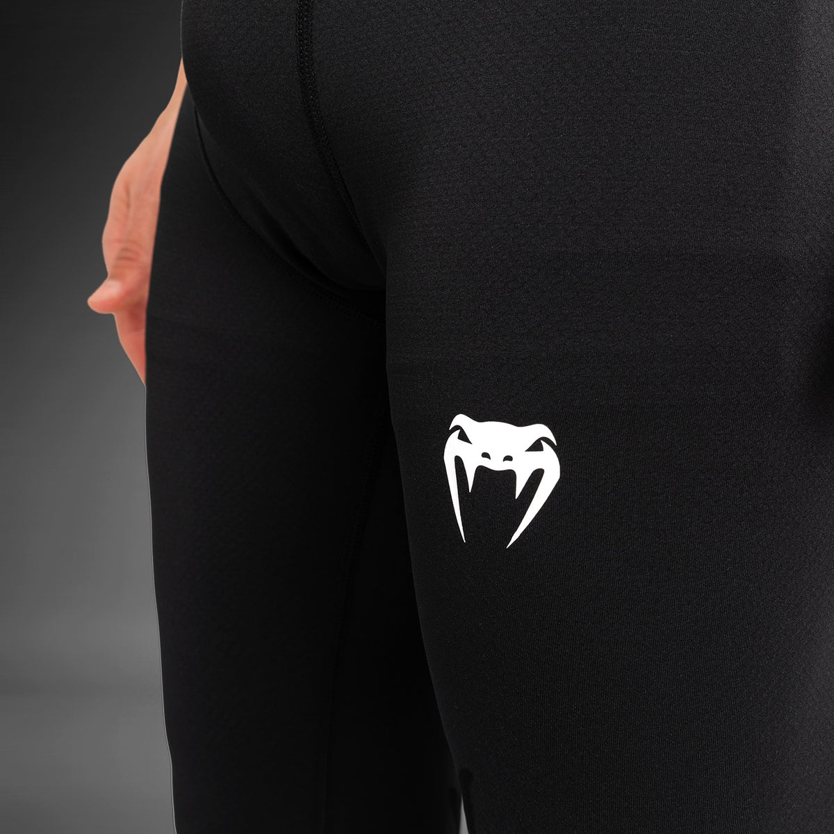 Pantalon de compression pour hommes Venum Contender - Noir/Blanc - product-type_Pantalons de Compression