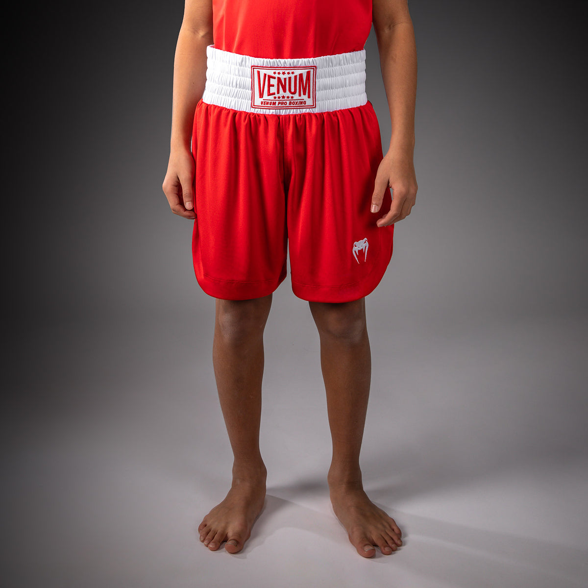 Short de Boxe Venum Classic Pour Enfants – Rouge Feu - product-type_Shorts de boxe