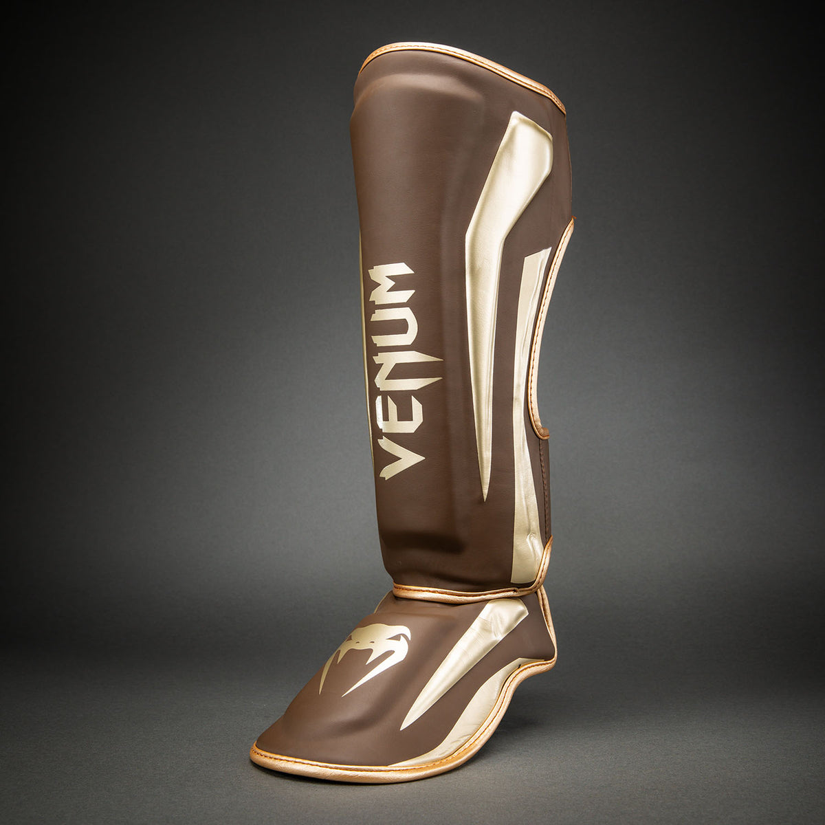 Protège-tibias Venum Elite - Marron foncé - product-type_Protège-tibias