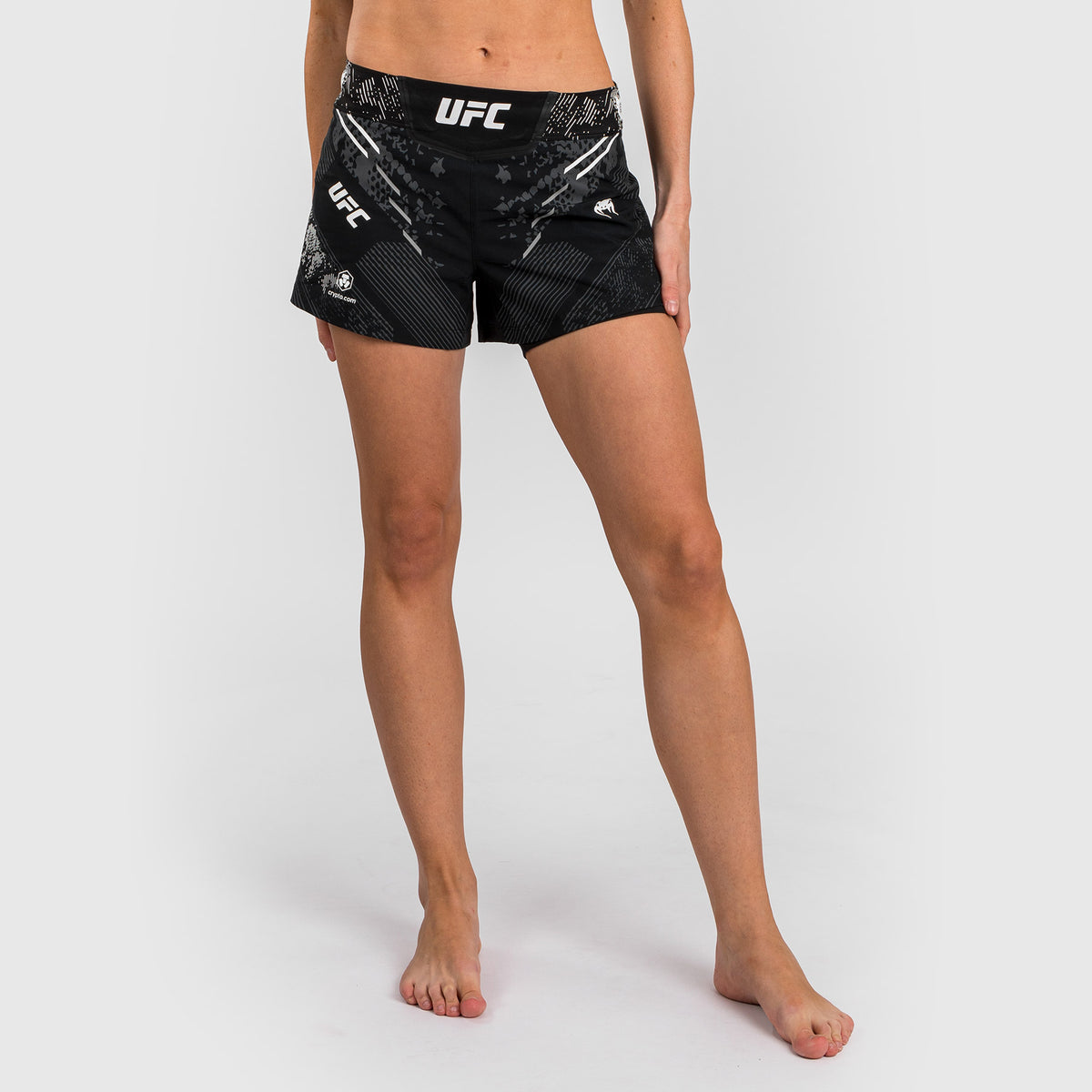 Short de Combat pour Femmes UFC Adrenaline by Venum Authentic Fight Night - Blanc - product-type_Shorts de MMA