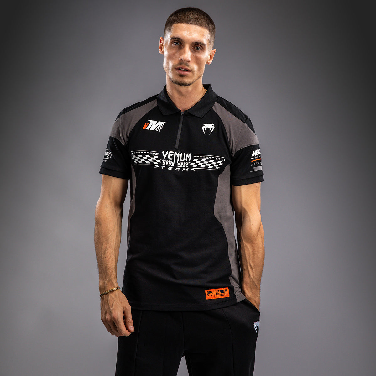 Polo en Coton Venum Motorsports - Noir Profond - product-type_Polos