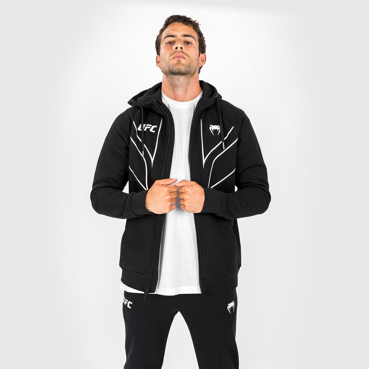 Veste à capuche pour Hommes UFC Venum Fight Night 2.0 Replica - Noir - product-type_Vestes