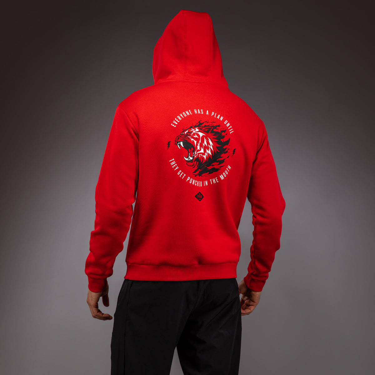 Sweat à capuche Venum x Mike Tyson Tiger - Rouge Intense/Noir Profond - product-type_Sweatshirts