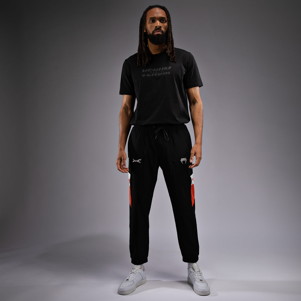 Pantalon de survêtement Venum x DTR Fight Attack 90 - Noir/Orange - product-type_Pantalons de jogging