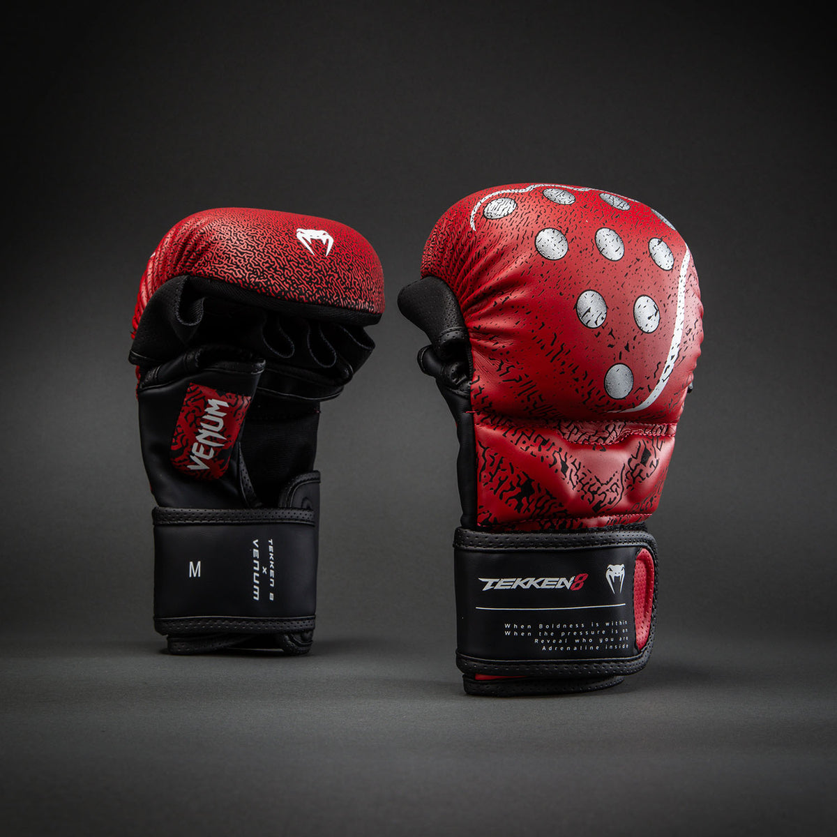 Gants de sparring MMA Kazuya Venum x TEKKEN 8 - Rouge/Noir - product-type_Gants de Sparring