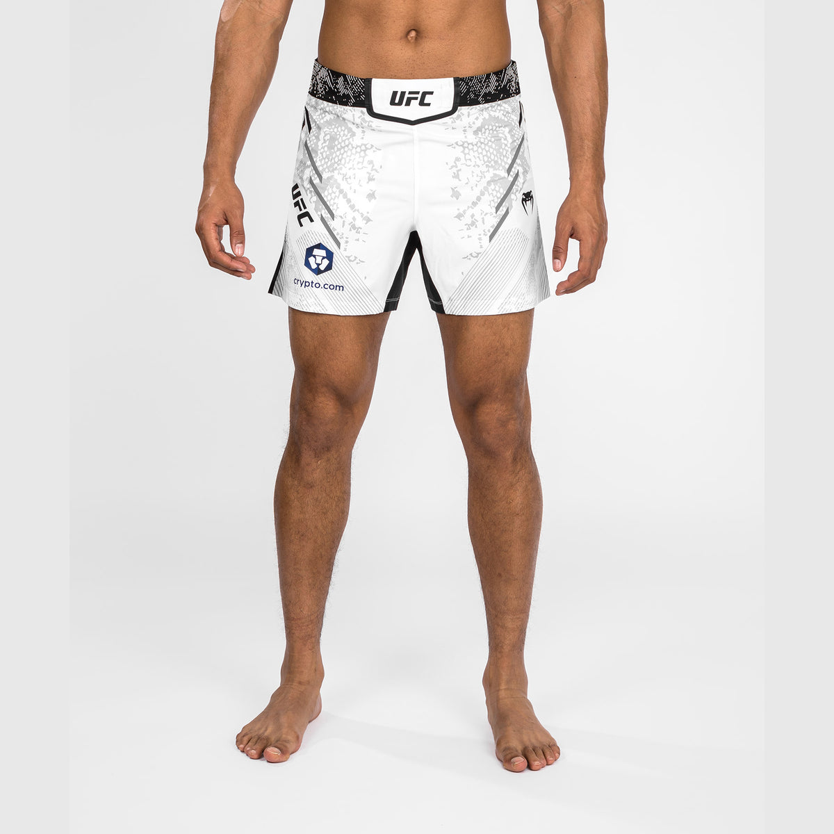 Short de combat personnalisé Coupe courte pour Hommes UFC Adrenaline by Venum Authentic Fight Night – Blanc - product-type_Shorts de MMA