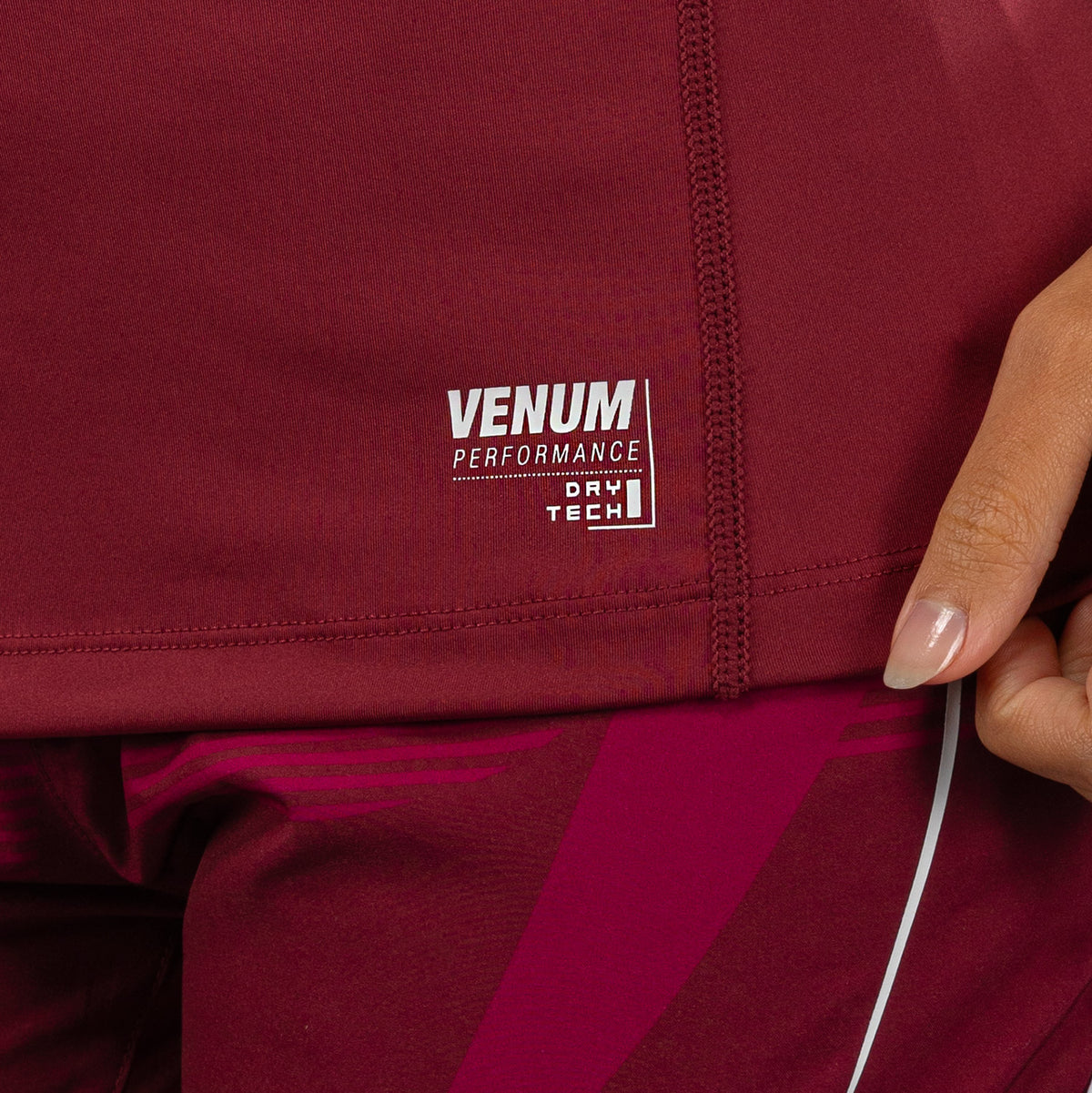 T-shirt Dry-Tech Femme Venum Adrenaline – Bordeaux/Rose - product-type_T-Shirts Dry Tech