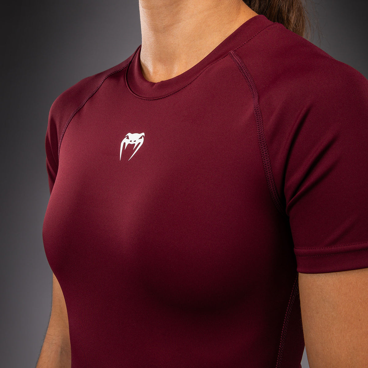 Rashguard à Manches Courtes Venum Aero XT - Prune - product-type_T-Shirts de Compression
