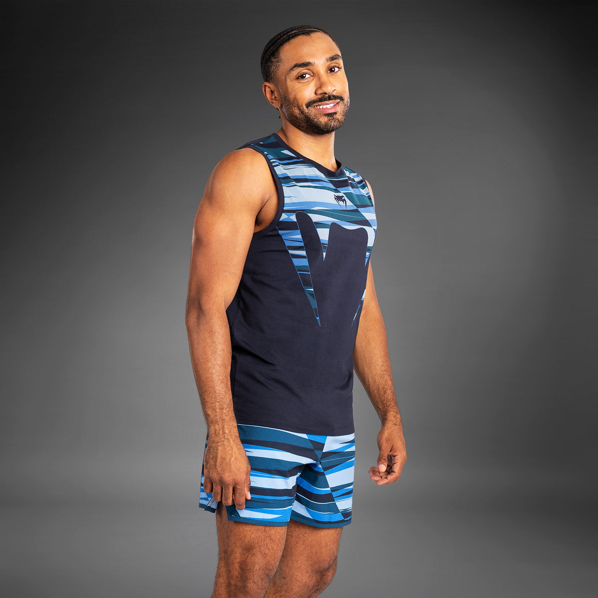 Débardeur pour Hommes Venum Rapid - Snake Head - Bleu Ombre - product-type_Débardeurs