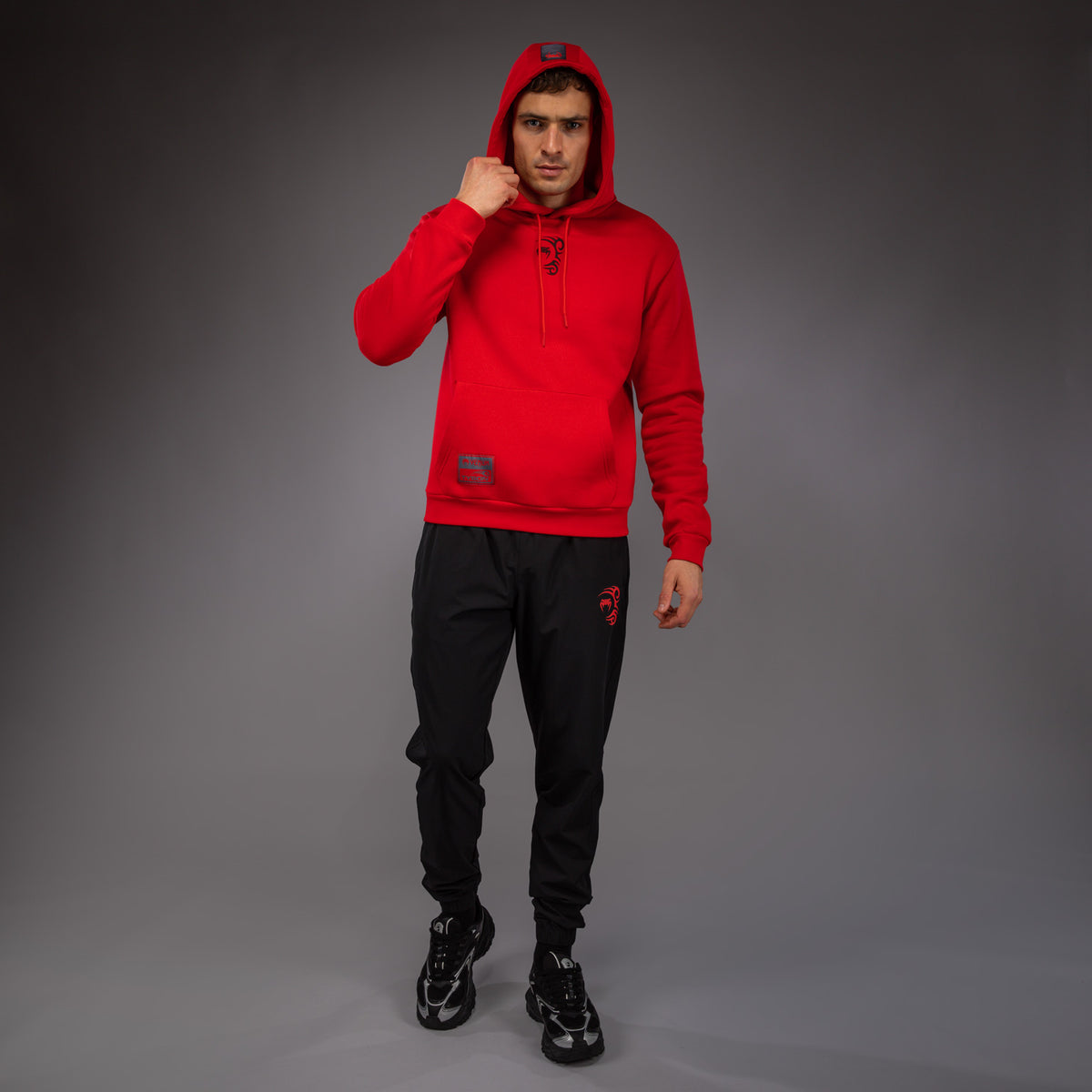 Sweat à capuche Venum x Mike Tyson Tiger - Rouge Intense/Noir Profond - product-type_Sweatshirts