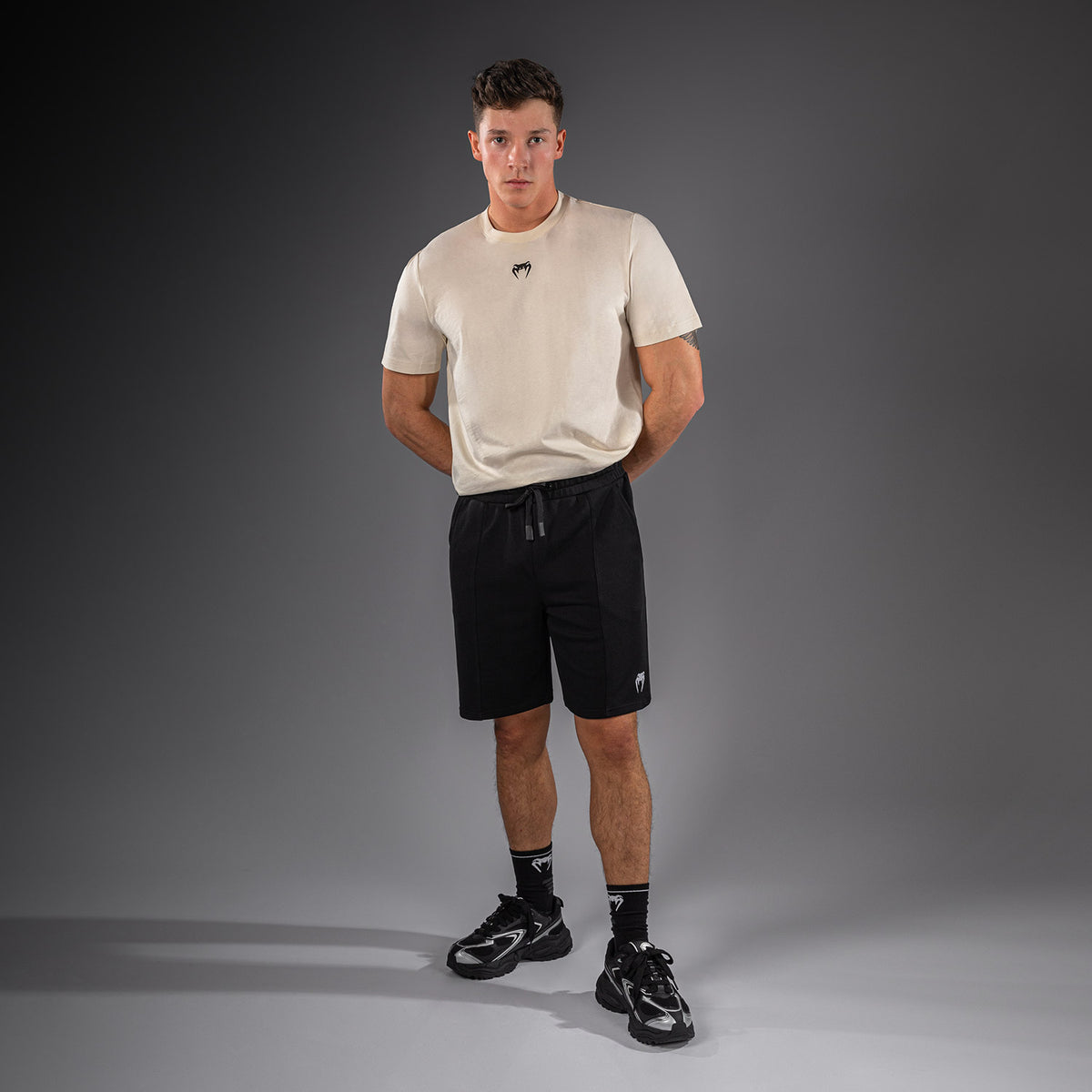 Short en Coton Venum Classic Fleece – Noir - product-type_Shorts en Coton