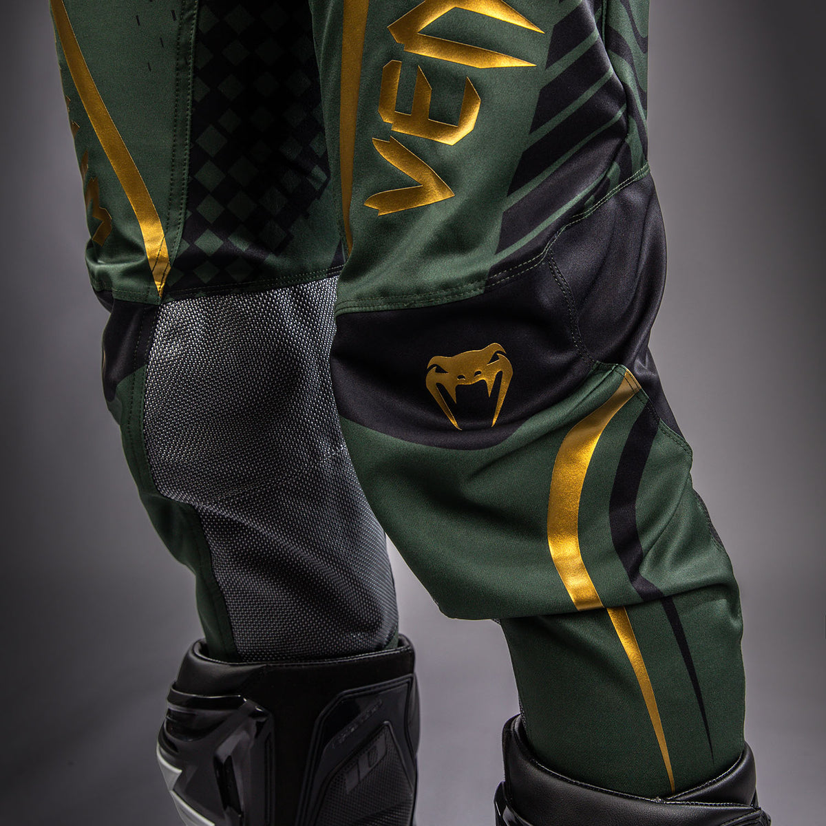 Pantalon de Motocross Venum MX Challenger - Noir/Vert/Or - product-type_Pantalon Motocross