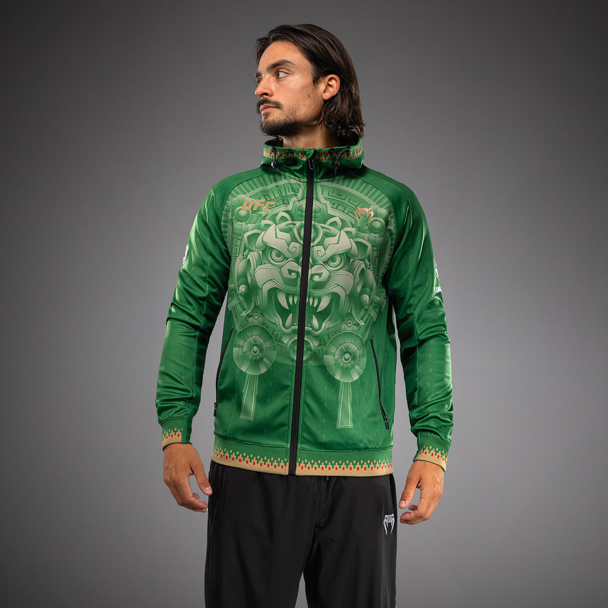 Sweat à Capuche UFC Noche 2.0 by Venum Authentic Fight Night - Vert - product-type_Vestes