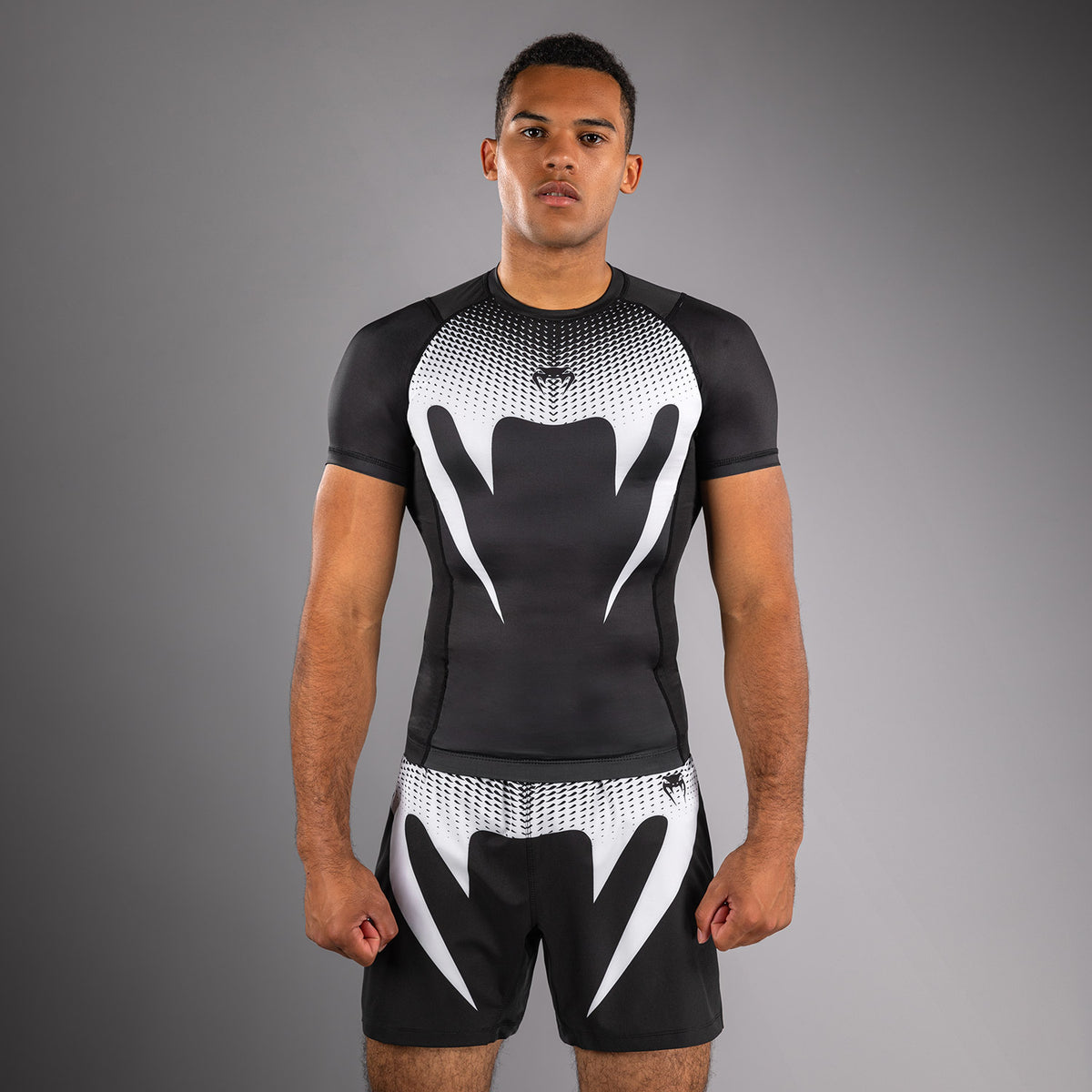 Rashguard Venum No Gi - Noir/Blanc - product-type_T-Shirts de Compression