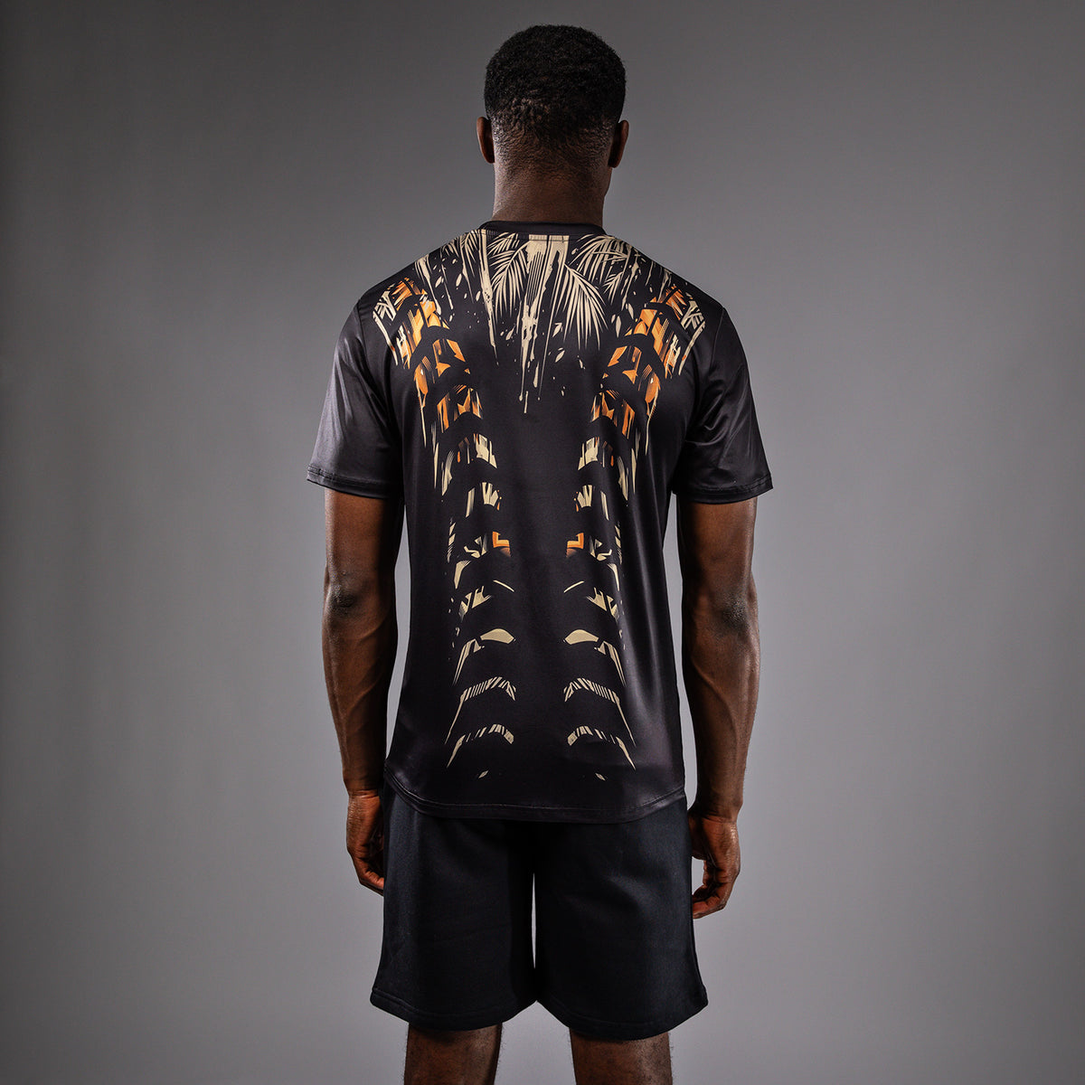 T-Shirt Dry-Tech Venum Tiger - Noir/Orange Néon - product-type_T-Shirts Dry Tech