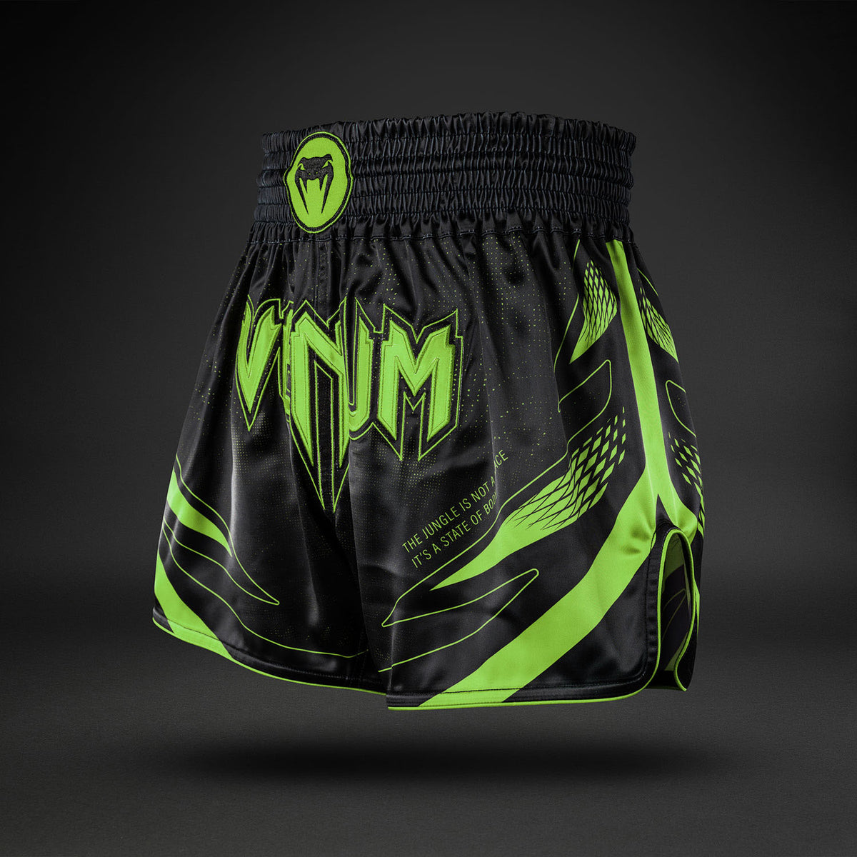 Short de Muay Thaï Venum Amazonia Reborn - Noir/Vert - product-type_Shorts de Muay Thai