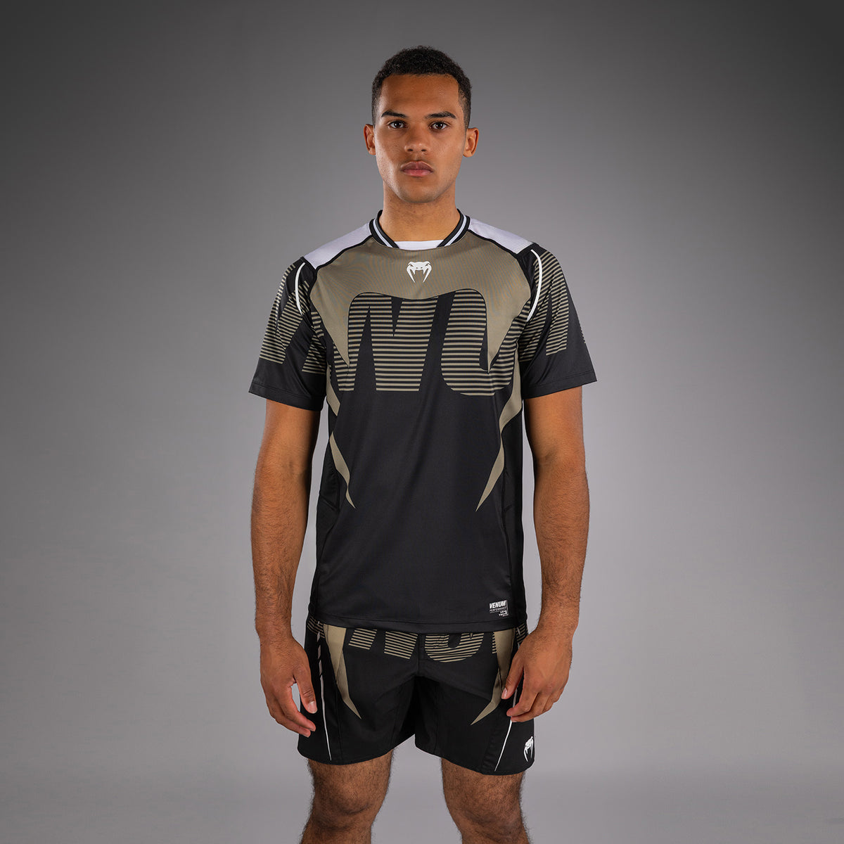 T-shirt Technique Venum Adrenaline Dry Tech – Noir/Sable - product-type_T-Shirts Dry Tech