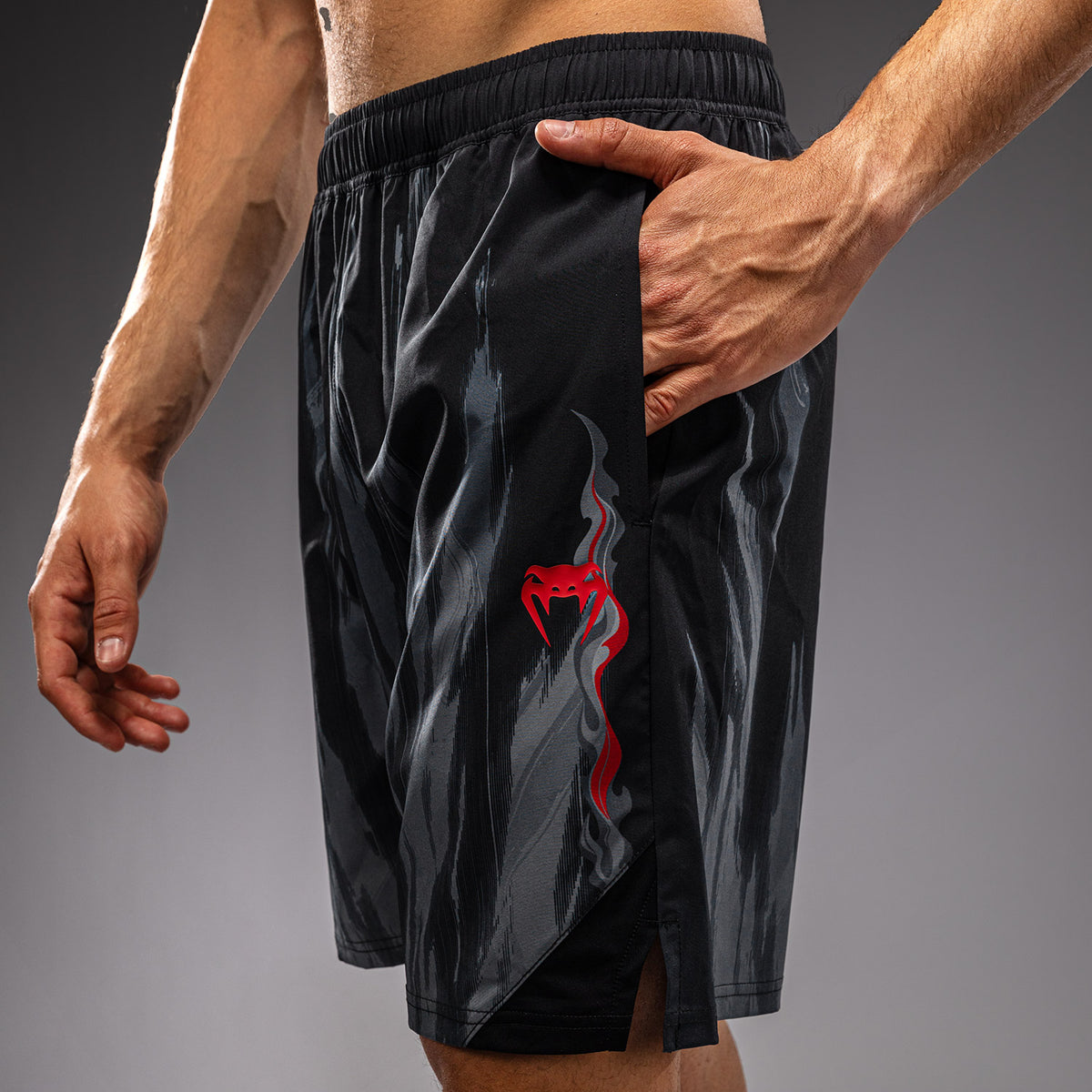 Short d’Entraînement Venum Demon - Noir/Gris - product-type_Shorts de training