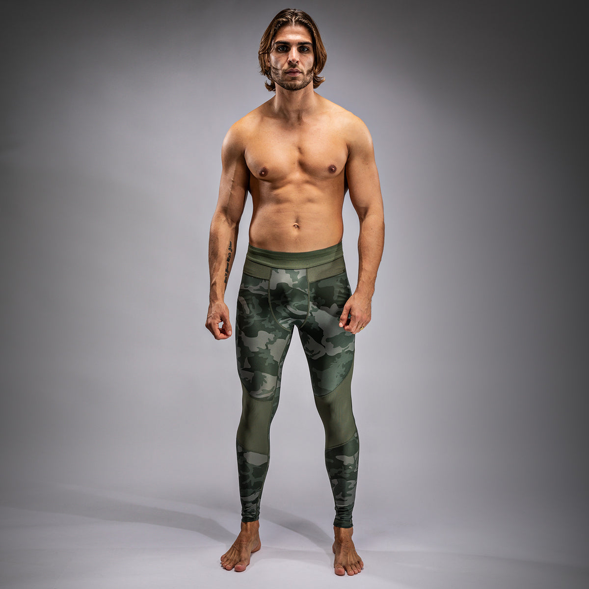 Pantalon de Compression Venum G-Fit Air pour Hommes - Camo Militaire - product-type_Pantalons de Compression