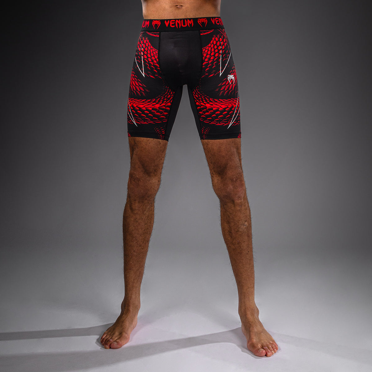 Short de Compression Venum Matupa - Noir/Rouge/Argent - product-type_Shorts de compression