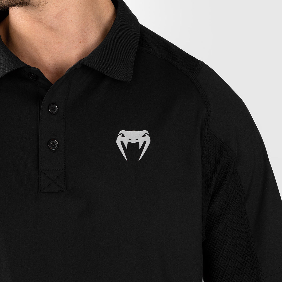 Polo pour Hommes UFC Venum Performance Institute 2.0 - Noir/Rouge - product-type_Polos