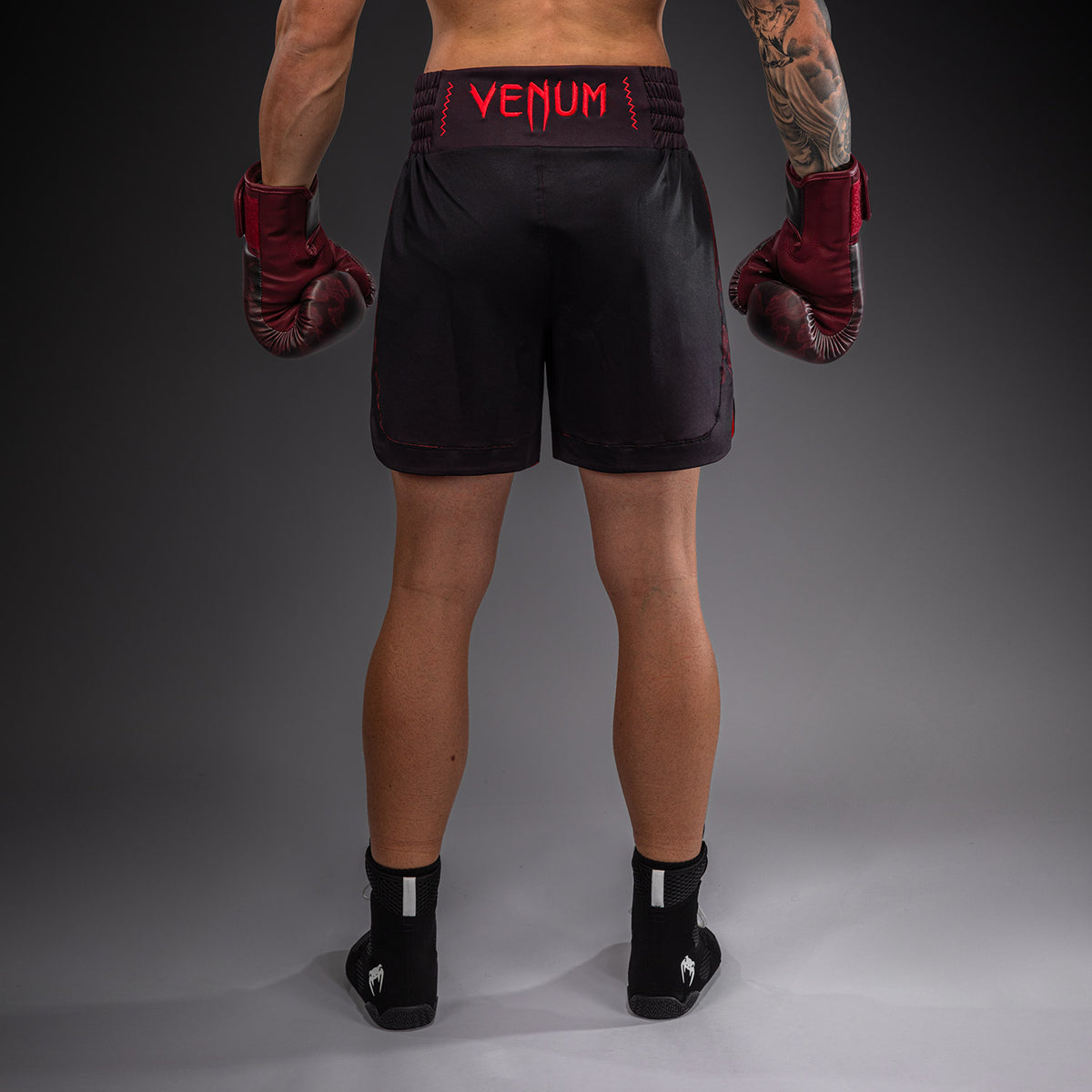 Short de Boxe Venum Spectre – Noir/Rouge - product-type_Shorts de boxe