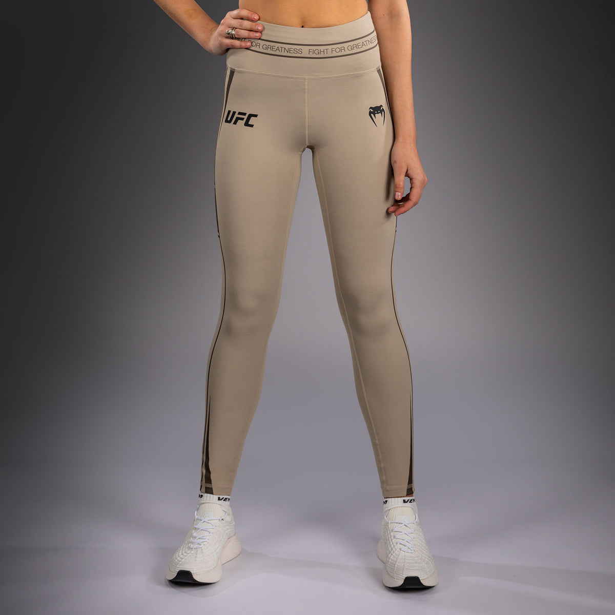 Pantalon de Compression Technique pour Femme Venum UFC Unity by Venum Authentic Fight Week - Sable - product-type_Leggings
