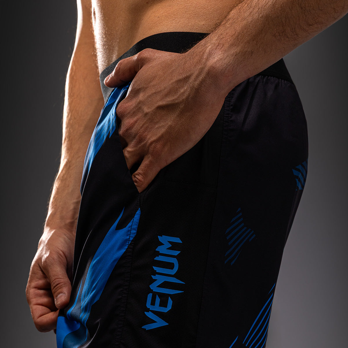 Short d’Entraînement Venum No-Gi 6.0 - Noir/Bleu - product-type_Shorts de training