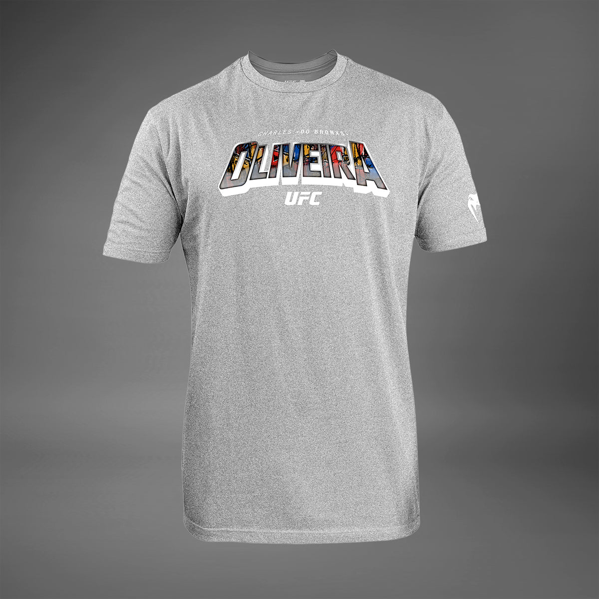 T-shirt UFC Unrivaled by Venum Charles Oliveira - Gris Mélangé - product-type_T-Shirts